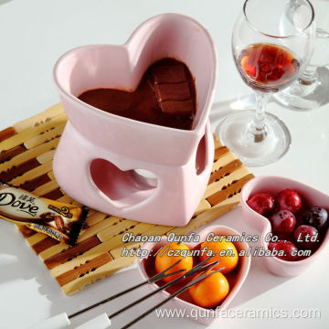 Bakeware heart shape furnace for chocolate QF-029